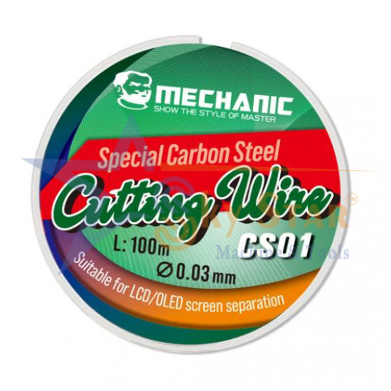 MECHANIC SPECIAL CARBON STEEL CUTTING WIRE CS01(0.03MM)