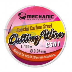 MECHANIC SPECIAL CARBON STEEL CUTTING WIRE CS01(0.04MM)