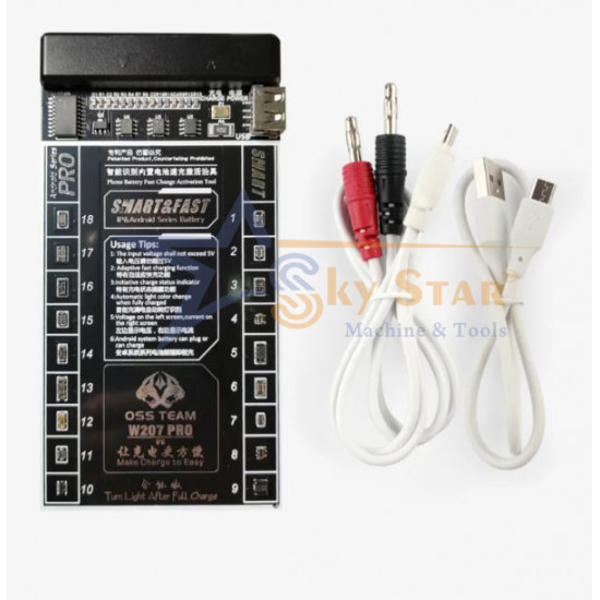 OSS TEAM W207 PRO SMART PHONE BATTERY BOOSTER FOR ANDROID 